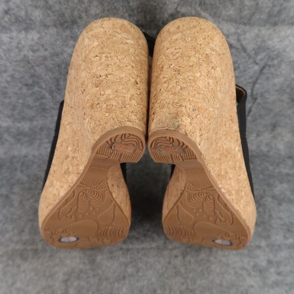 Jambu Shoes Womens 9 Sandals Wedge Platform Fashion Caged Peep Toe Cushioned JBU - Picture 13 of 14